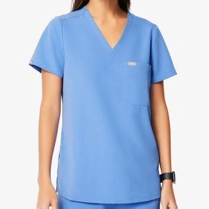 FIGS Ceil Blue Catarina One-Pocket Scrub Top